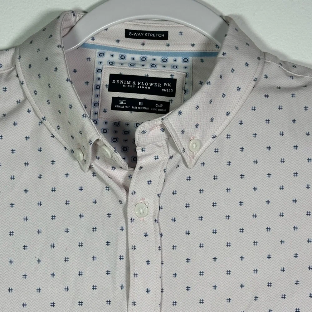 Denim & Flower elegant white